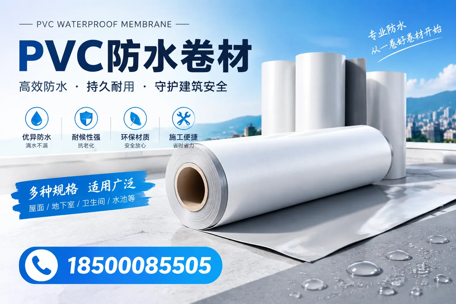 如何选择适合的PVC防水卷材？专家为您解答和田的需求