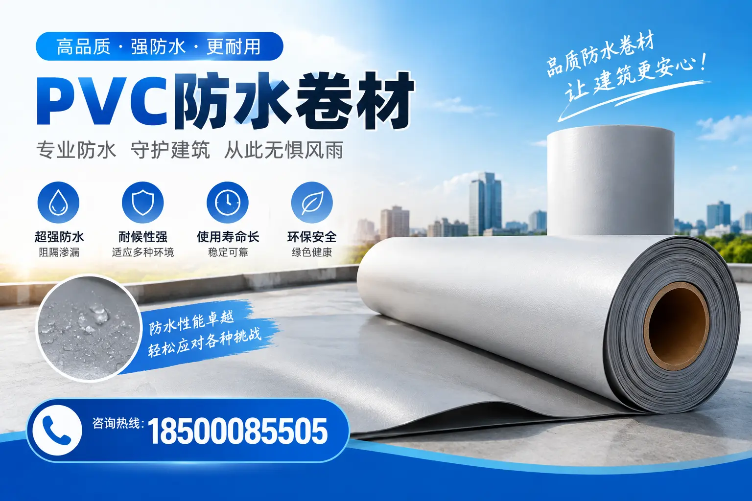 如何选择高质量的PVC防水卷材？和田消费者必看指南